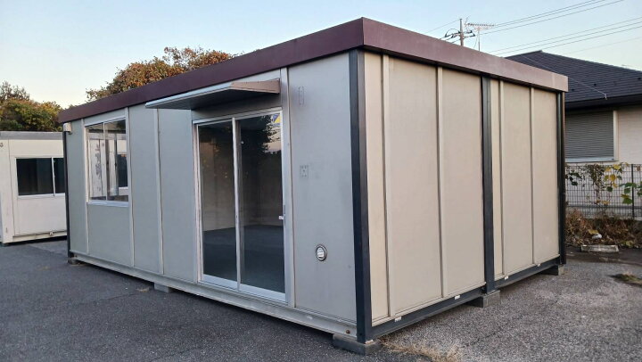 楽天市場】中古ユニットハウス2連棟 中古プレハブハウス 中古スーパー 