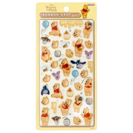 サンスター文具 ディズニー シール ボンボンドロップシール くまのプーさん S8812012
