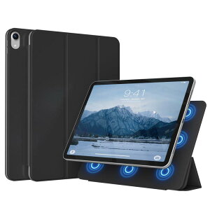 iPad Air 11�C���` �P�[�X M4/M3/M2 (2026/2025/2024) iPad Air ��5/4���� 2022/2020 10.9�C���` �}�O�l�b�g�P�[�X ���C�z�� �X�����X�}�[�g�ی�J�o�[ Touch ID�Ή� ���C�����X�[�d�Ή�