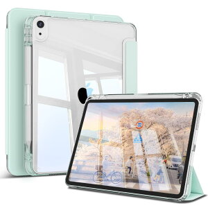 �Ή�iPad Air 11�C���` �P�[�X 2026/2025/2024 M4/M3/M2 iPad Air ��5/4���� 10.9�C���` �P�[�X 2022/2020 �����o�b�N�J�o�[ �y�����[ Pencil���C�����X�[�d�Ή� �O�܂� �X�^���h �I�[�g