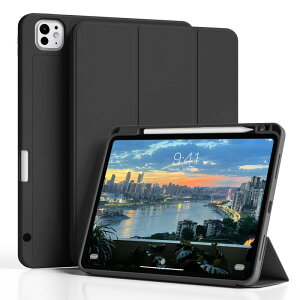 iPad Pro 12.9 �C���` ��6���� 2022/��5���� 2021/��4���� 2020 �P�[�X �I�[�g�X���[�v/�E�F�C�N�@�\ Pencil�y�����[ Apple Pencil��2����[�d�Ή� ���^ �ϏՌ� �A�C�p�b�h �X�����n�[�h�o�b�N�P�[�X