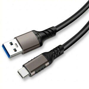 USB-C  USB-A 3.1(Gen2) �P�[�u�� 10Gbps�f�[�^�]��/3A 60W�����[�d USB-A to USB-C �P�[�u�� ���ϋvPVC�f�� �X�}�[�g�t�H���A�^�u���b�g�A�m�[�g�p�\�R���̃^�C�vc�@��ɑΉ��r�f�I�o��