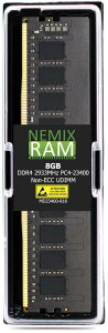 NEMIX RAM 8GB DDR4-2933 PC4-23400 Non-ECC Unbuffered �f�X�N������ by NEMIX RAM