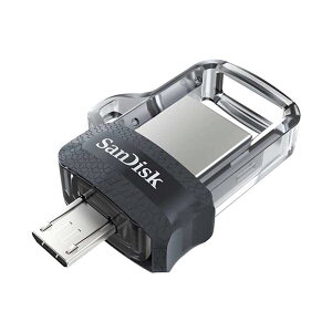 ( �T���f�B�X�N ) 64GB USB�������[ Ultra Dual Drive M3.0 OTG(Android�Ή�) USB3.0�Ή� R:150MB/s SDDD3-064G-G46 �m �C�O�p�b�P�[�W �n