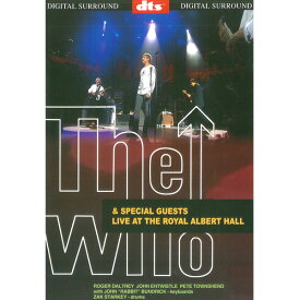 DVD ザ・フー The Who & SPECIAL GUESTS LIVE AT THE ROYAL ALBERT HALL 輸入盤DVD ライブ Pinball Wizard・The Kids Are Alright・You Better You Bet 全24曲収録 ハードロック ロック バンド 名曲 洋楽 ミュージック 音楽 イギリスの3大ロックバンド [メール便]