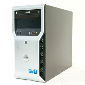 中古 Dell Precision Workstation T1600 XP搭載 ハードディスク・メモリ新品に交換済み デスクトップパソコン PC