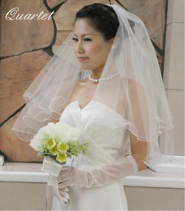 楽天市場】ウェディングベール【メロウのショートベール】結婚式 