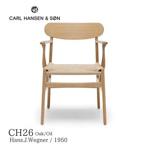 CH26 �J�[���n���Z�����T�� Carl Hansen & Son �n���X.J.�E�F�O�i�[ �������� �f�U�C�i�[�X�Ƌ� ������� �k���C���e���A �I�[�N�� �I�C���d�グ �y�[�p�[�R�[�h