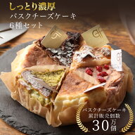 父の日 バスクチーズケーキ カット 6種セット 誕生日 冷凍 ギフト プレゼント バスクチーズ並木
