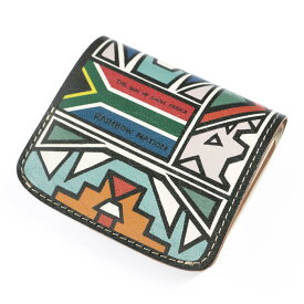 【小さい財布】ミニ財布 小さいふ。コンチャ 偉人シリーズ 南アフリカ AMANDLA 「SWEET」 日本製 本革 財布 二つ折り財布 コンパクト ユニセックス