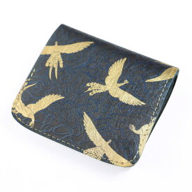 【小さい財布】ミニ財布 小さいふ。コンチャ 手塚治虫シリーズ 「火の鳥 Reborn -再生-」 日本製 本革 財布 二つ折り財布 コンパクト ユニセックス