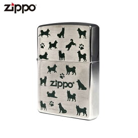 Zippo ジッポー ライター オイルライター 地紋デザイン 犬 USA製 メンズ レディース 地紋柄 和柄 和風 愛犬家 犬好き 日本犬 秋田犬 豆柴 アニマル 動物 喫煙具 コレクション ギフト プレゼント 贈り物 誕生日 父の日 母の日 敬老の日 正規品輸入品
