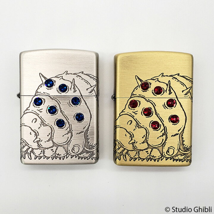 Zippo ジッポー スタジオジブリ 風の谷のナウシカ 青目王蟲 ニッケルメッキ オフィシャルライセンス品 NZ-32｜Zippo専門店フラミンゴ：本店 スタジオジブリ ZIPPO ジッポー 風の谷のナウシカ 青目王蟲　オーム　土鬼