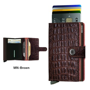 yK̔XzZNbh iC ~jEHbg SECRID MINI WALLET NILE|V[Nbh J[hP[X RpNg z J[h XL~Oh~ Y fB[X XCh ~jz XC
