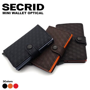 yK̔Xz ZNbh ~jEHbg ~jz z SECRID M/MINI OPTICAL | miniwallet XEHbg RpNg J[hP[X J[h  LbVX XL~Oh~ 