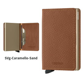 【正規販売店】SECRID slimwallet Vegetable tanned | スリムウォレット シークリッド セクリッド コンパクト 財布 スキミング防止 カードケース カード入れ メンズ ウォレット クリスマス ギフト プレゼント サブ財布 カード収納 レザー 革 薄型 軽い お札入れ さいふ