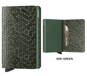 ZNbh z XEHbg wLTS SECRID HEXAGON SLIM WALLET | z ~jz V[Nbh J[hP[X X RpNg J[h XL~Oh~ Y fB[X XCh