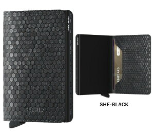 ZNbh z XEHbg wLTS SECRID HEXAGON SLIM WALLET | z ~jz V[Nbh J[hP[X X RpNg J[h XL~Oh~ Y fB[X XCh