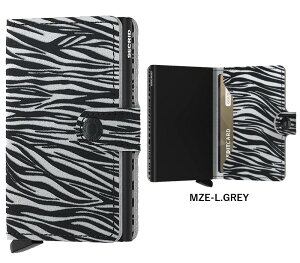 yK̔Xz ZNbh ~jEHbg [u SECRID MINI WALLET ZEBRA | z ~jz J[hP[X X RpNg J[h XL~Oh~ Y fB[X XCh XNb