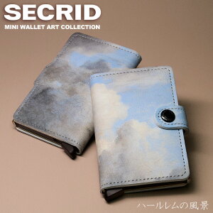 ZNbh ~jEHbg A[gRNV n[̕i SECRID MINI WALLET ART COLLECTION [RvEt@ECX_[ z ~jz J[hP[X X RpNg J[h X