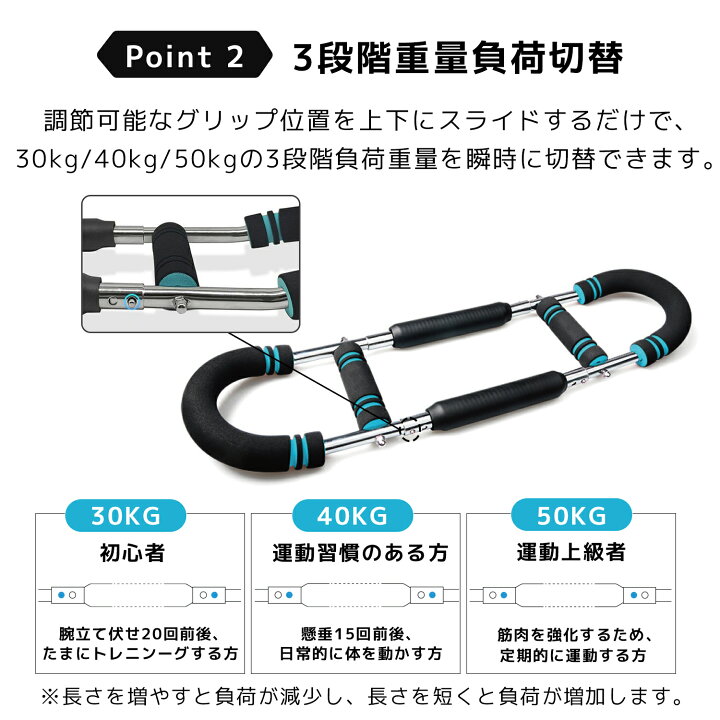 楽天市場】【4/23まで・先着20%OFFクーポン！！】腕力トレーナー 筋 
