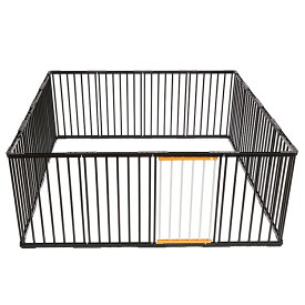 【2/28まで・最大20％OFFクーポン！！】《楽天1位》ペット サークル 犬 サークル 小型犬 犬ケージ サークル 室内 犬ゲージ ペットゲージ ドッグサークル 犬 サークル 折りたたみ ドア付き ペットフェンス 安全柵 脱出防止 普通用 仕切り可能 横スライド扉 12/14/16枚セット