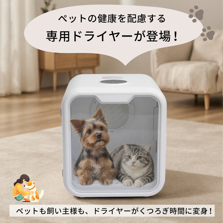 楽天市場】【7/18まで・先着30%OFFクーポン！！】ペットドライヤー 