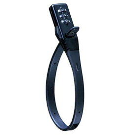 SOKULOCK (ソクロック) ショート SL-02 ブラック バンドロック 防犯 盗難 防止 強固 施錠 ベルト ロック ダイヤル 式 鍵不要 セキュリティ 自転車 バイク バッテリー ヘルメット ロードバイク 電動自転車 クロスバイク マウンテンバイク MTB 折りたたみ自転車 安心 取付簡単
