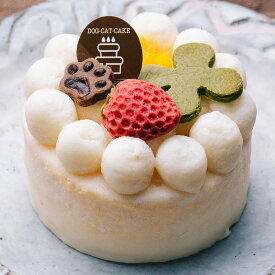 国産 無添加 手作り 犬用 バースデーケーキ 愛犬のお祝いケーキ マンゴー入り米粉ヨーグルトケーキ(グルテンフリー）