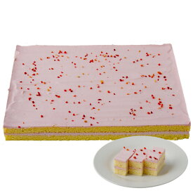 カット数が選べるシートケーキ いちご（サイズBタイプ）冷凍シートケーキ 業務用シートケーキ