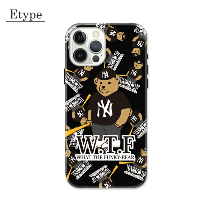 楽天市場 全機種対応 スマホ ケース Iphone11 11pro Galaxy Xperia Aquosphon W T F Bear クマ ベアー 野球 Baseball メジャー バット グローブ 海外セレブ 派手 ストリート系 耐衝撃 Quebra