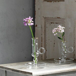 【OUTLET FV41 訳あり品】トレイベース Lサイズ 15cm【 BRESKORD ガラストレイ キャンドルスタンド フラワーベース 花器 花瓶 フレグランスディフューザー ガラス雑貨 インテリア雑貨 おしゃ