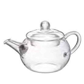 【取り寄せ商品】 ガラス茶器 アジアン急須 丸型　486QSM-1【茶器 アジアン 中国茶 台湾 ティータイム】