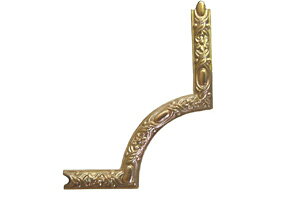 【OUTLET 訳あり品】【メール便送料無料】真鍮装飾金物 G13【真鍮金物 金物 装飾 飾り DIY フレーム 枠】