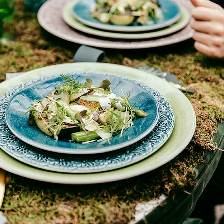 楽天市場 レースプレート 25cm ５色 Esp5 Mateus マテュース スウェーデン ポルトガル製 北欧食器 陶器 輸入洋食器 ハンドメイド レース模様 食洗機可 電子レンジ可 おしゃれ おもてなし パーティー 食器 雑貨 ファッションqueenann