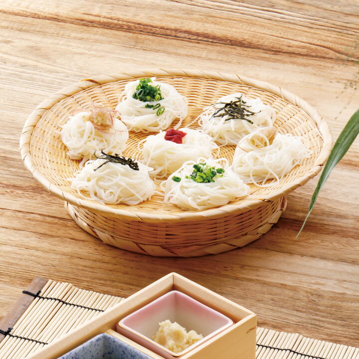 楽天市場】そばざる 細編み高台そばざる 7寸＆8寸【うどん そば 竹かご  