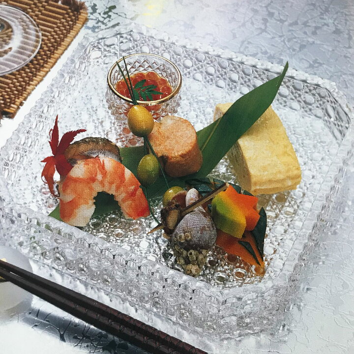 楽天市場】籠目 八寸 188 210300【ガラス食器 和食器 洋食器 おしゃれ 