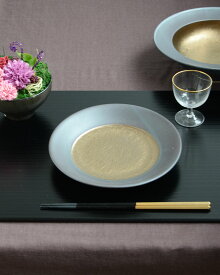 【SALE】　武蔵　musashi　ムサシ　ラウンドプレート　Sサイズ　MS1901【和食器 和モダン おしゃれ おもてなし M.STYLE ミヤザキ食器 食洗機可 電子レンジ可】