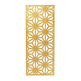 【クリックポスト便可】【メール便可】麻の葉柄 木製マット ロング 3色【プレースマット プレイスマット テーブルマット ウッドベース 和モダン 和食器 ランチマット ランチョンマット】