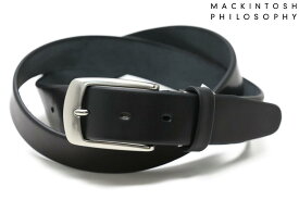 マッキントッシュ フィロソフィー / MACKINTOSH PHILOSOPHY ベルト 808017bk ビジネスベルト MAP-808017-001 ブラック 国産(日本製) belt bz bebk cw w35