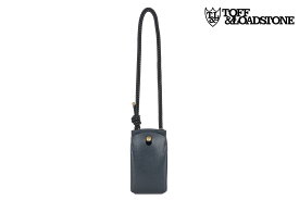トフ＆ロードストーン バッグ ブラスボタン シュリンク サコッシュ ダークネイビー 国産(日本製) TOFF & LOADSTONE r98-11870dnv