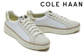 コールハーン レディース グランドプロ トップスピン スニーカー ホワイト/レオパード COLE HAAN w22754i