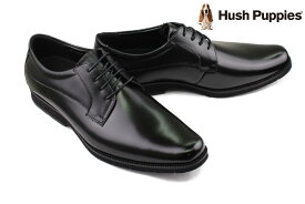 ハッシュパピー メンズ ドレスシューズ 外羽根プレーントゥ ブラック Hush Puppies m-1672ntibk