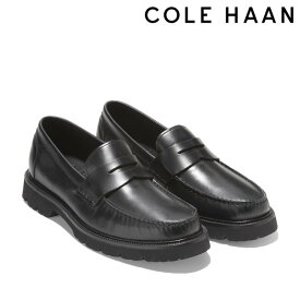 コールハーン メンズ カジュアルシューズ アメリカン クラシックス ペニーローファー ブラック COLE HAAN c36028