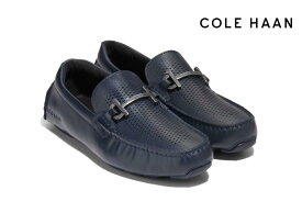 コールハーン メンズ カジュアルシューズ グランド レーザービットドライバー ネイビーブラック COLE HAAN c38515i