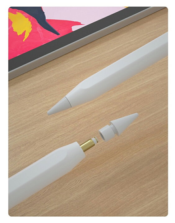 Apple pencil アップル ペンシル ペン先 替え芯 2個 iPad s