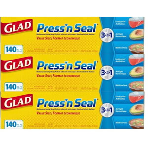 3�{�Z�b�g GLAD �O���b�h �X�g���[�W �V�[�t�h���b�v �v���X���V�[�� Press'n seal ���p�r�V�[�����b�v�@30cm×43.4m 3�{�Z�b�g �H�i��p ���b�v�t�B���� �O���b�h �������b�v �v���X���V�[��