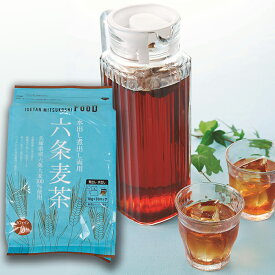 六条麦茶 10g×30P ISETAN MITSUKOSHI THE FOOD 水出し 煮出し 30パック 六条麦茶 麦茶 兵庫県産 六条大麦 100％使用