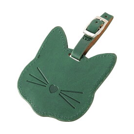 猫 キャット CAT ねこ ネームタグ ネームプレート PUレザーネームタグ 荷物タグ ラゲージタグ スーツケース トラベル 目立つ ネームタグ スポーツバッグ 入園 幼稚園 入学 ゴルフ シリコン お子様バッグ 旅行用品 グッズ 旅行 目印 本人確認 出張 名札 日々の定番
