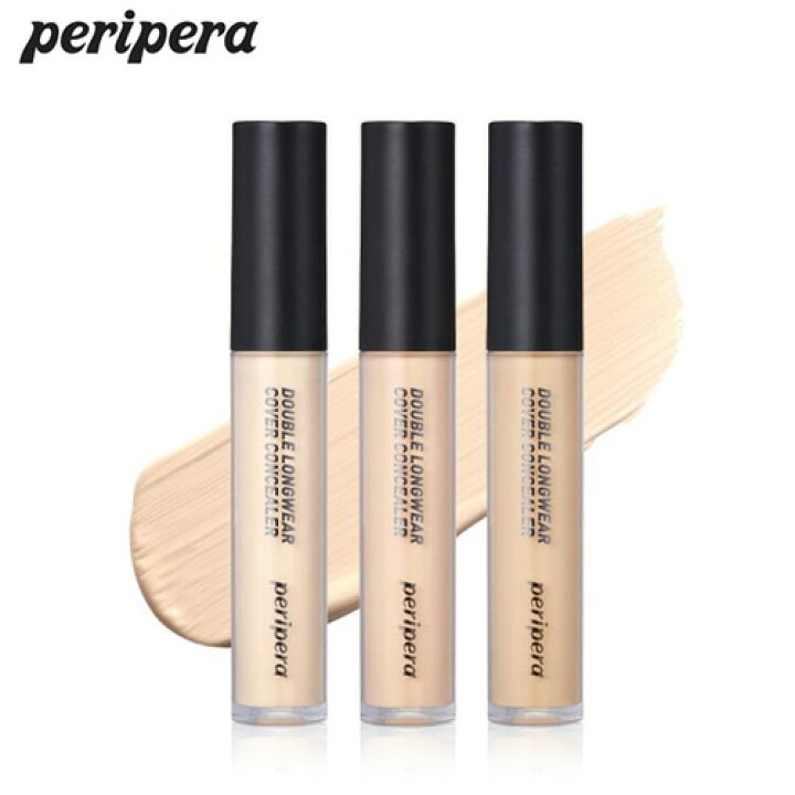 楽天市場 Peripera Double Longwear Cover Concealer ペリペラ ダブル ロングウェア カバー コンシーラー 韓国コスメ マスカラ 化粧 メイクアップ カバー 密着 しみ ニキビ クマ お肌 補正 赤ちゃん肌 Queens Land